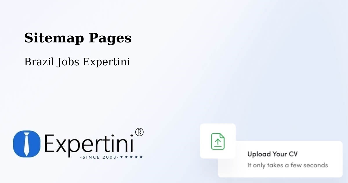 Sitemap Pages - Monte Alegre Do Sul - Brazil Jobs Expertini